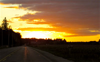 Cloud Sunsets in the Country