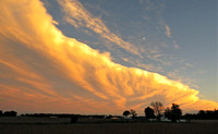 A Very Large Wind Swept Cloud