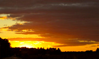 Cloud Sunsets in the Country
